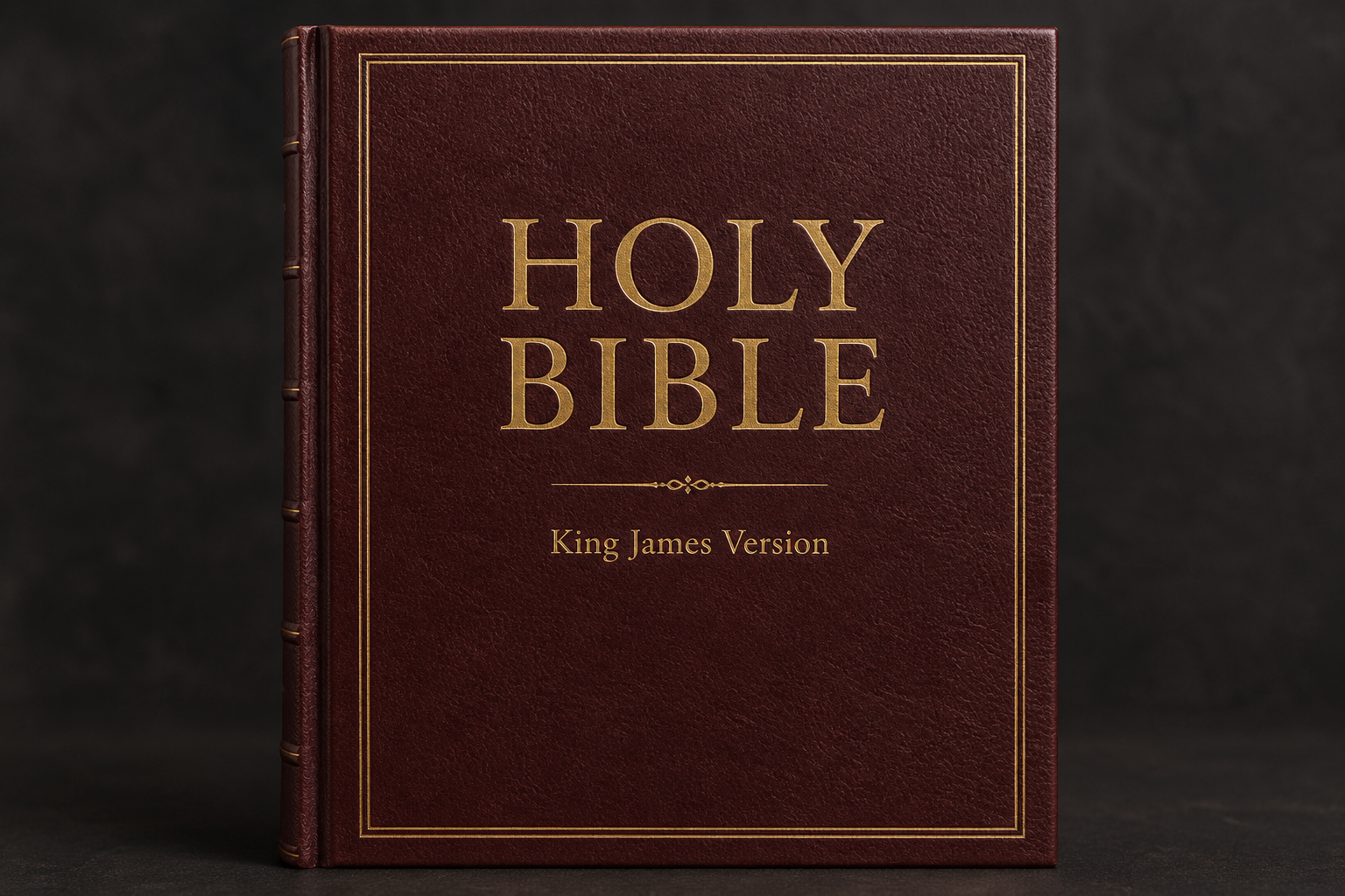 Illustration of a Holy Bible hardcover (King James Version) — decorative; verse text in results comes from the site’s KJV data file.